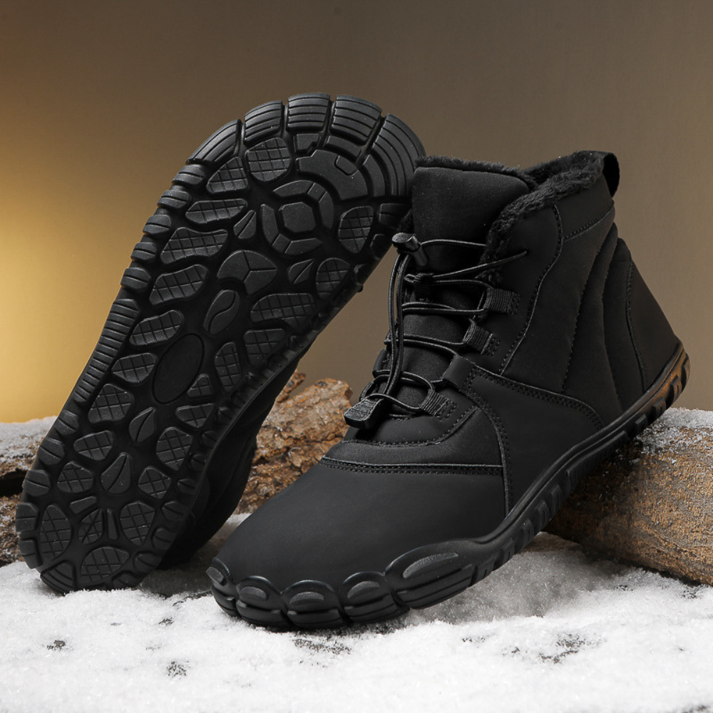 Emberfield - Durable Outsole & Natural-Flex Barefoot Snow Boots (Unisex)