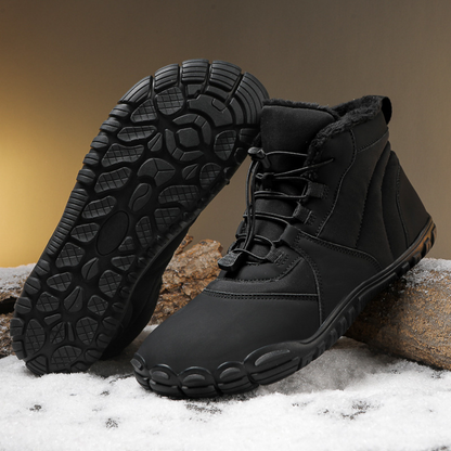Emberfield - Durable Outsole & Natural-Flex Barefoot Snow Boots (Unisex)