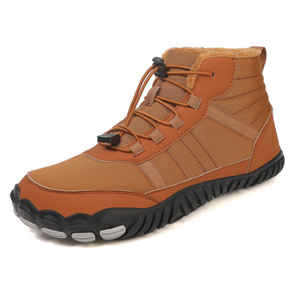 StripeBase - Minimalist Design & Thermal Insole Barefoot Winter Shoes (Unisex)