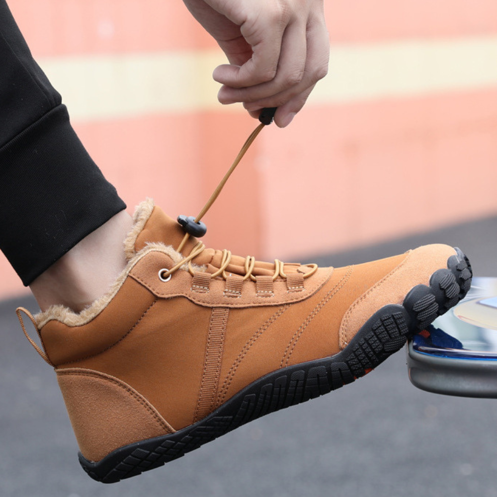 Snowy - Water-Repellent & Ultra-Flexible Barefoot Winter Boots (Unisex)