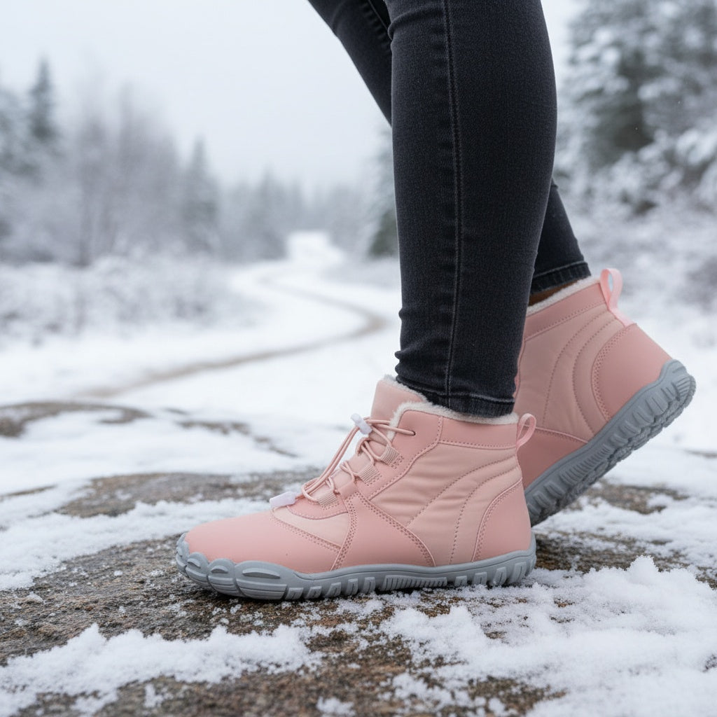Emberfield - Durable Outsole & Natural-Flex Barefoot Snow Boots 1+1 Free